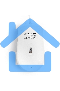 Мышь проводная Crown CMM-502 белый, 1000 dpi, USB, кнопки - 3