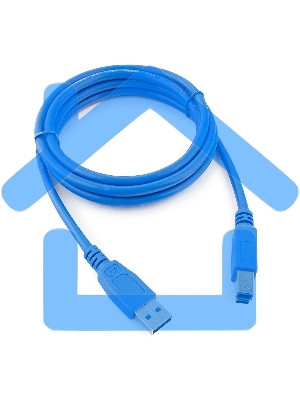 Кабель Gembird CCP-USB3-AMBM-6 USB 3.0 PRO кабель для соед. 1.8м AM/BM позол. контакты, пакет