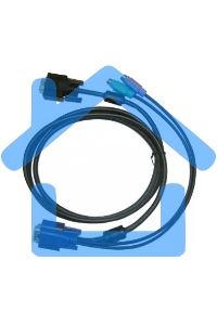 Переключатель D-Link DKVM-IPCB/10 Упаковка 10 кабелей KVM для устройств DKVM-IP1/IP8, длина 1.8м 