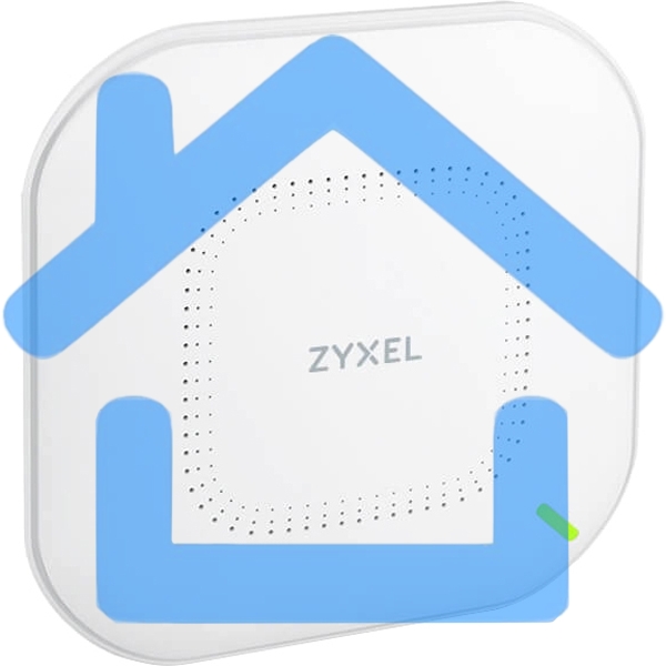 Точка доступа Zyxel NebulaFlex Pro WAX510D-EU0101F AX1800 10/100/1000BASE-TX белый (упак.:1шт)