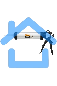 Пистолет для герметика SPARTA 886475 400мл ''закрытый'' алюминиевый корпус круглый шток 8 мм