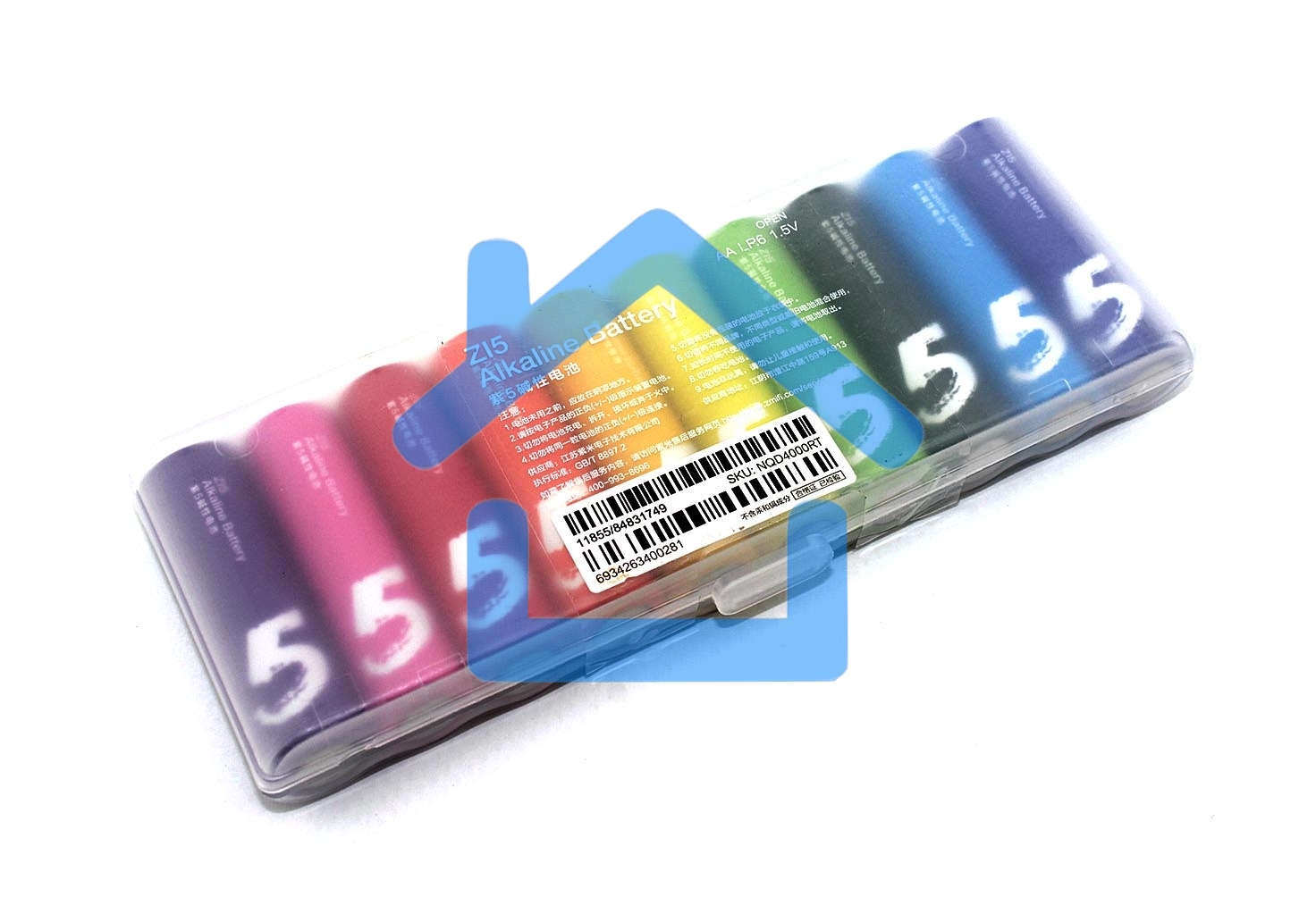 Батарейки Xiaomi ZI5-AA Rainbow Colors (10 шт.) AA510