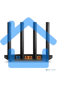 Роутер TP-Link AX1500 Dual-Band Wi-Fi 6 RouterSPEED: 300 Mbps at 2.4 GHz + 1201Mbps at 5 GHzSPEC: 4× Antennas, 1GHz Dual Core CPU, 1× Gigabit WAN Port + 3× Gigabit LAN Ports, 1024-QAM, OFDMAFEATURE: Tether App, WPA3, Access Point Mode, IPv6 Supported, IPT