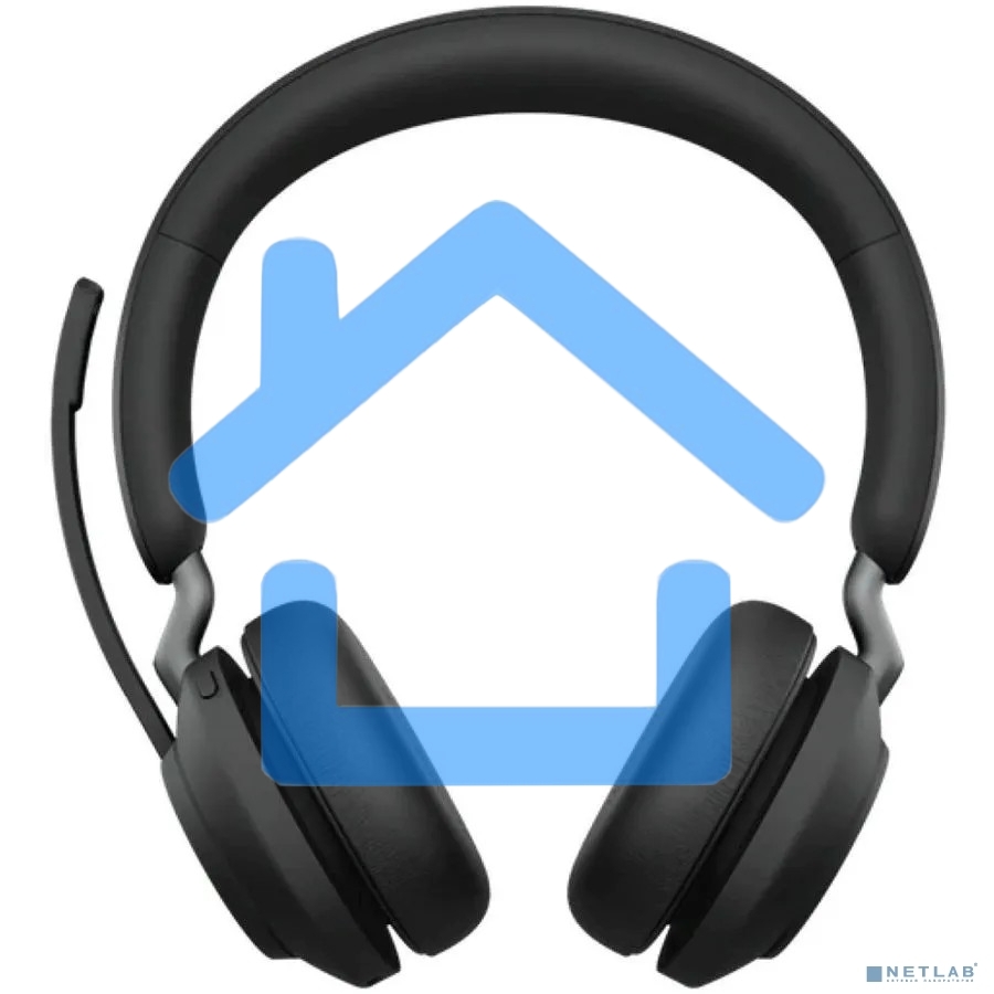 Гарнитура беспроводная Jabra Evolve2 65, Link380c MS Stereo черный