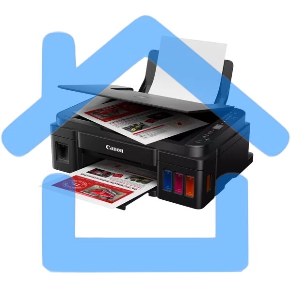 МФУ струйное Canon PIXMA G3410 (2315C009), A4, цветное, печ. 8.8 стр/мин (ч/б) 5 стр/мин (цвет), скан. до 19 стр/мин., 4800x1200 dpi (принтер) 1200х600 dpi (сканер), USB, Wi-Fi