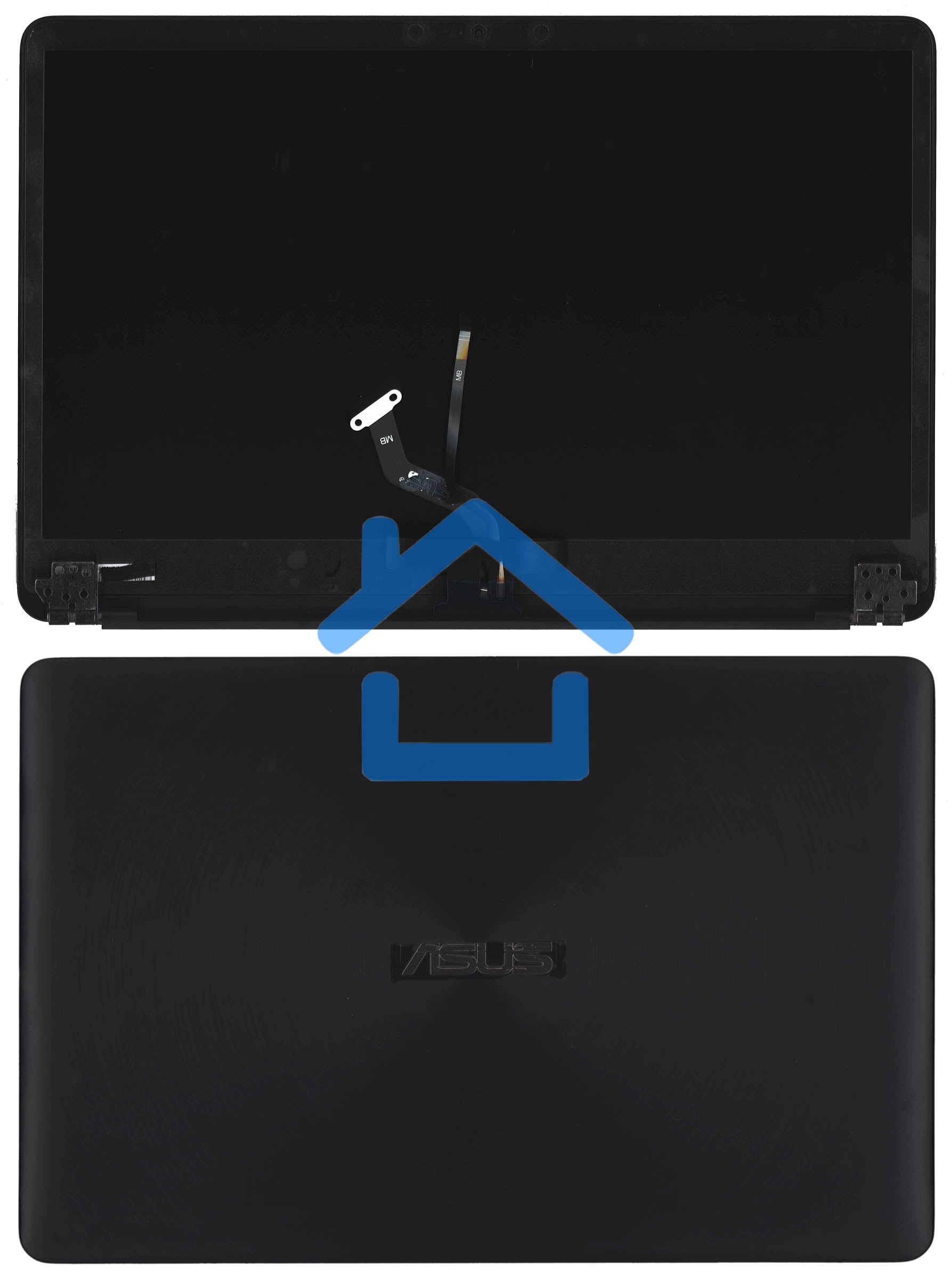 Крышка для Asus Zenbook UX550GE FHD черная