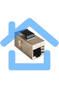 Модуль проходной ExeGate CP45-KJ-SH-C5e (RJ45-RJ45 формата Keystone Jack, Кат.5e, экранированный)