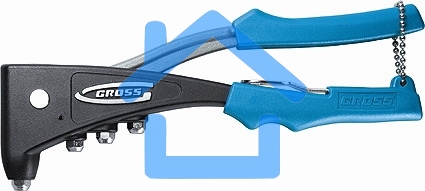 Заклепочник литой усиленный GROSS 40403заклепки 2,4-4,8мм