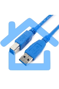 Кабель Gembird CCP-USB3-AMBM-6 USB 3.0 PRO кабель для соед. 1.8м AM/BM позол. контакты, пакет