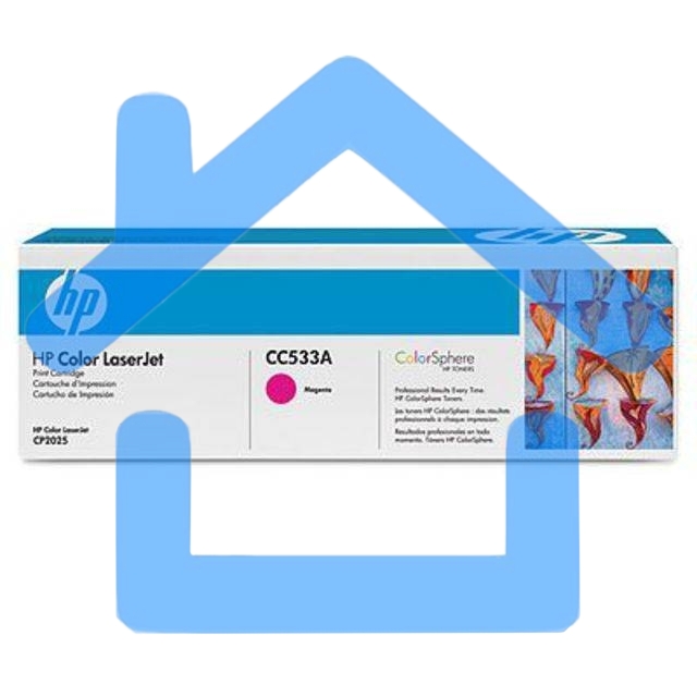 Картридж лазерный HP CC533A пурпурный LJ CP2025/CM2320 (2800стр.)