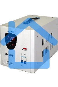 Стабилизатор СТАБИК СтАР-5000однофазный, цифровой 220В 5000ВА вх.:140-270В