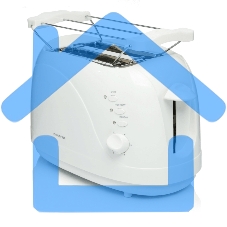 Тостер Polaris PET 0702L 750Вт белый