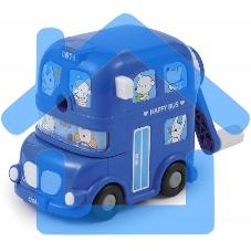 Точилка для карандашей механическая Deli BUS E0674, 1 отверстие, пластик, ассорти, коробка