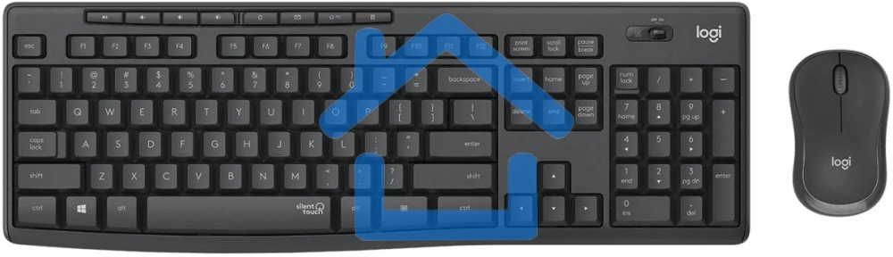 Комплект клавиатура + Мышь Беспроводная Logitech MK295 Silent Wireless Combo