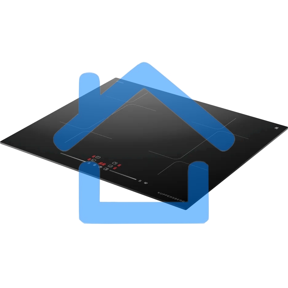 Индукционная варочная панель Kuppersberg ICI 615, индукция, High-Tech, 59 см, 9 уровней мощности, блокировка управления, автоматическое отключение, Inverter, таймер, Booster, Flexi-zone, слайдерное управление, черный