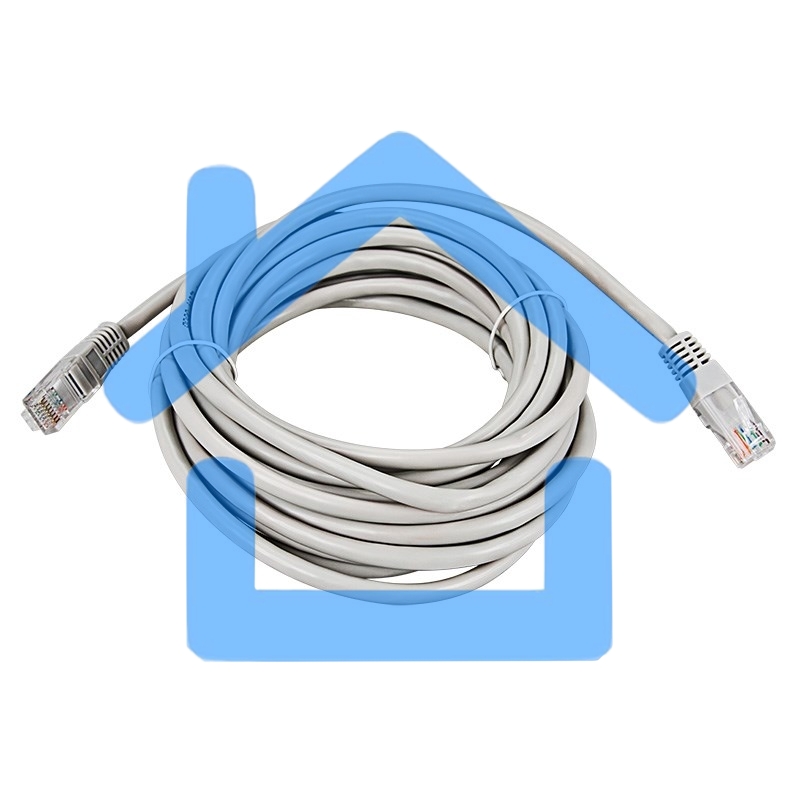 Коммутационный шнур Rexant (18-1006), патч-корд U/UTP RJ45-RJ45, CAT 5e, PVC серый, 3м