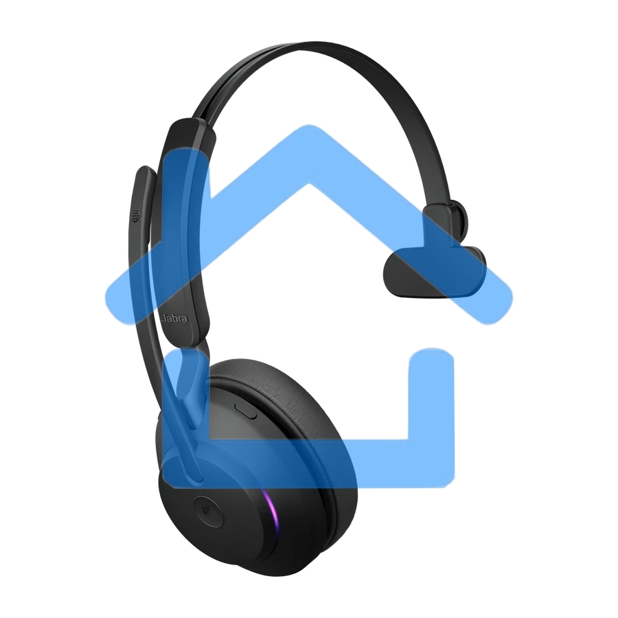 Гарнитура беспроводная Jabra Evolve2 65, Link380a MS Mono черный