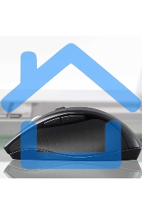 Мышь беспроводная Logitech M705 черный, 1000 dpi, радиоканал, USB, кнопки - 7