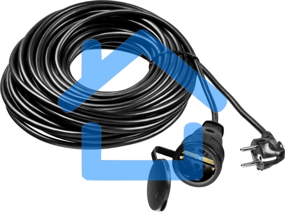 Удлинитель-шнур MC 315, 30 м, 3500 Вт, 1 гнездо, ПВС 3х1,5 мм2, STAYER