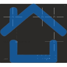 Варочная поверхность Darina PL E329 B черный