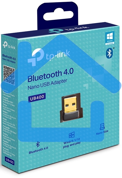 Сетевой адаптер Bluetooth TP-Link UB400 USB 2.0