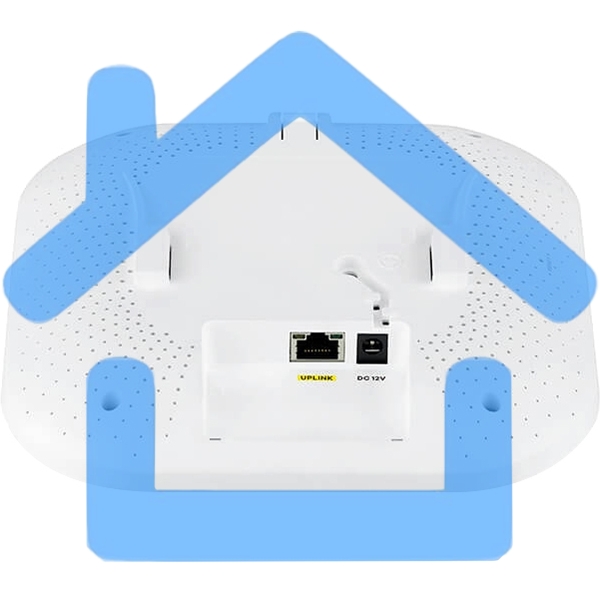 Точка доступа Zyxel NebulaFlex Pro WAX510D-EU0101F AX1800 10/100/1000BASE-TX белый (упак.:1шт)