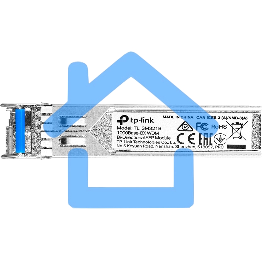 Модуль SFP TP-Link SMB TL-SM321B 1000Base-BX WDM LC TX:1310nm RX:1550nm 10км