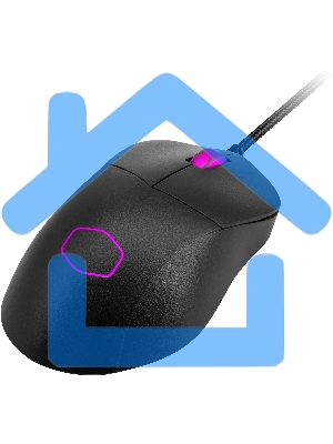 Мышь проводная Cooler Master MM730 (MM-730-KKOL1) черный, 16000 dpi, USB, кнопки - 6