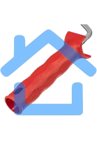 Валик в сборе Matrix ВЕЛЮР, 250 мм, ворс 4 мм, D 48 мм, D ручки 8 мм