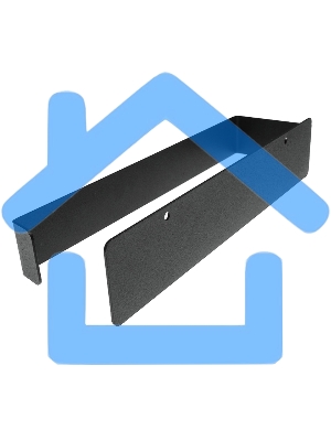 Держатель для бумажных полотенец, настенный, монтаж без сверления, черный Rexant