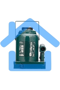 Домкрат гидравлический Сибртех бутылочный, 50т, 245-385мм