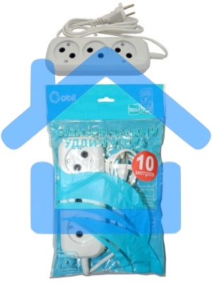 Удлинитель ОБИХОД РС-3 ( ШВВП ) 3*10 м (40) 150-509