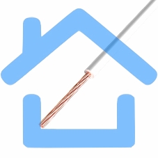 Провод ПГВА Rexant 1х0.50 мм², Cu, белый, бухта 500 м