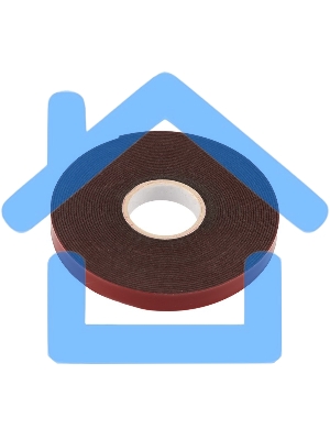 Двухсторонний скотч, серый, на HBA акриловой основе, 9 мм, ролик 5 м 09-6009 Rexant