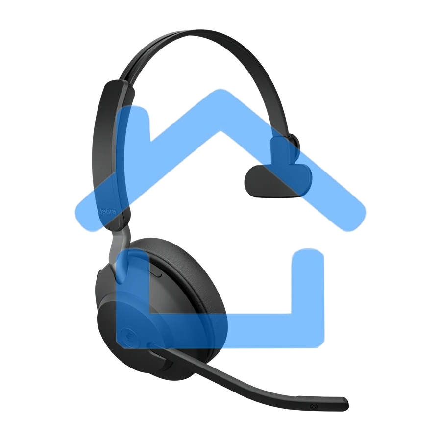 Гарнитура беспроводная Jabra Evolve2 65, Link380a MS Mono черный