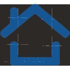 Индукционная варочная панель Darina PL EI313 B, черный