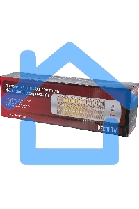 Обогреватель инфракрасный Ресанта ИКО-1500Л, серый, кварцевый, 1500 Вт, 25 м2, термостат