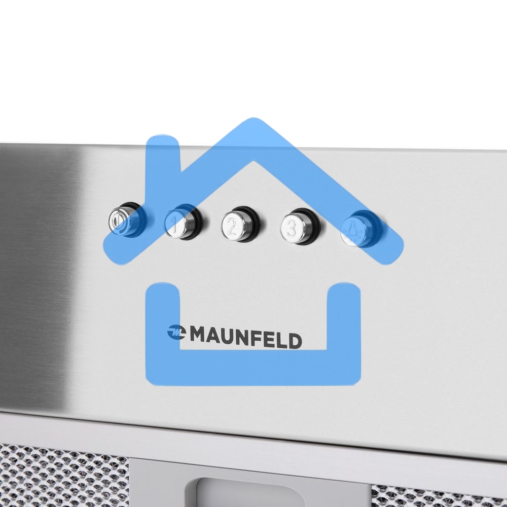 Вытяжка встраиваемая Maunfeld Crosby Power 50 нержавеющая сталь, 50 см, 1050 куб. м/ч, 51.8 дБ