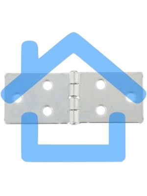 Петля карточная 110х40, цинк, 4шт. (Металлист) Россия