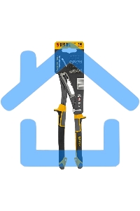 Клещи переставные, трехкомпонентные рукоятки 240 мм Denzel