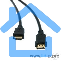 Кабель Proconnect (17-6203-6) Шнур HDMI - HDMI gold 1.5М с фильтрами (PE bag)