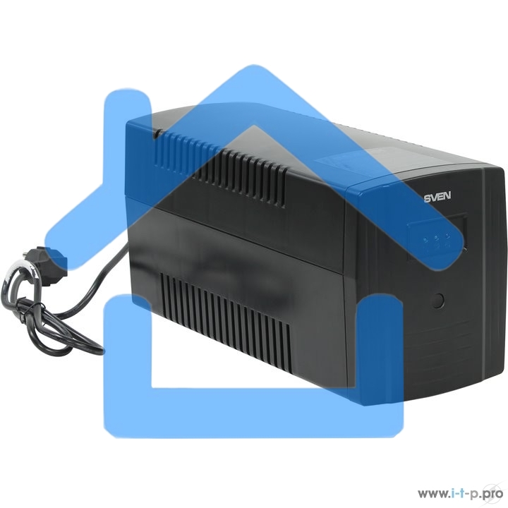 Источник бесперебойного питания SVEN Pro 1000 1000VA/720W USB, RJ-45 (3 EURO) 