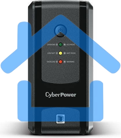Источник бесперебойного питания CyberPower Line-Interactive UT850EG, 850VA/425W, USB/RJ11/45, (3 EURO)