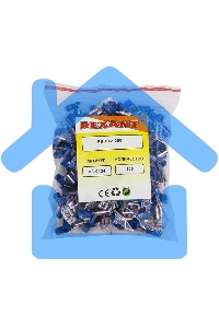 Клемма плоская изолированная гнездо 7.4 мм + штекер - 6.3 мм 1.5-2.5 мм² (РПи-О 2.5-(6.3)/РПИо 2.5-7.5) Rexant