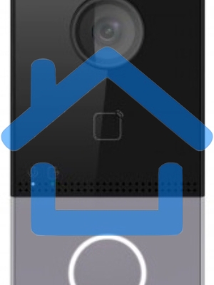 Видеопанель Hikvision DS-KV6113-PE1(C) панели: черный