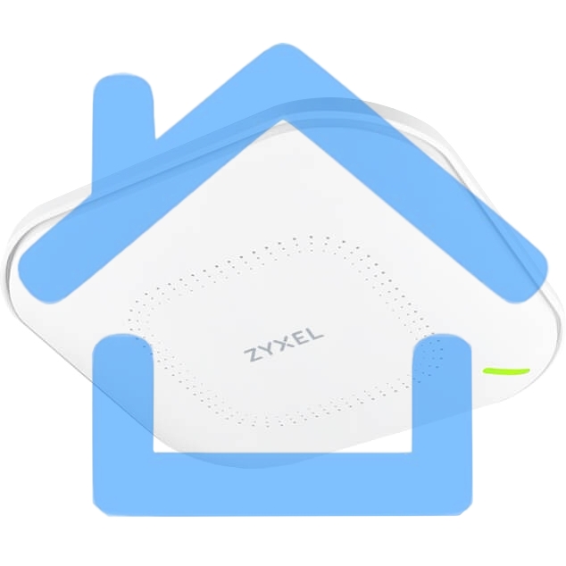 Точка доступа Zyxel NebulaFlex Pro WAX510D-EU0101F AX1800 10/100/1000BASE-TX белый (упак.:1шт)