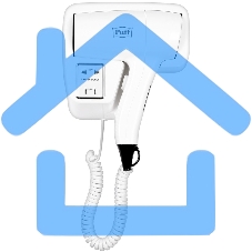 Фен Puff 1201B 1200Вт белый