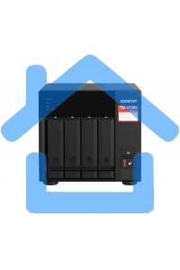 Сетевое хранилище NAS Qnap TS-473A-8G 4-bay Ryzen V1500B