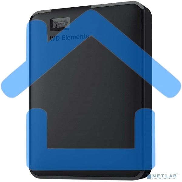 Внешний жесткий диск Western Digital Elements Portable WDBU6Y0050BBK-WESN 5ТБ 2,5