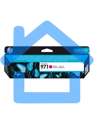 Картридж струйный HP 971 CN623AE пурпурный для HP OJ Pro X476dw/X576dw/X451dw/X551dw (2500стр.)